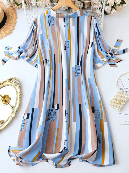 My Western GEO PRINTED TANK MIDI DRESS My Western