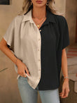 My Western 2 Ton Cap Sleeve Western Top Shirt My Western