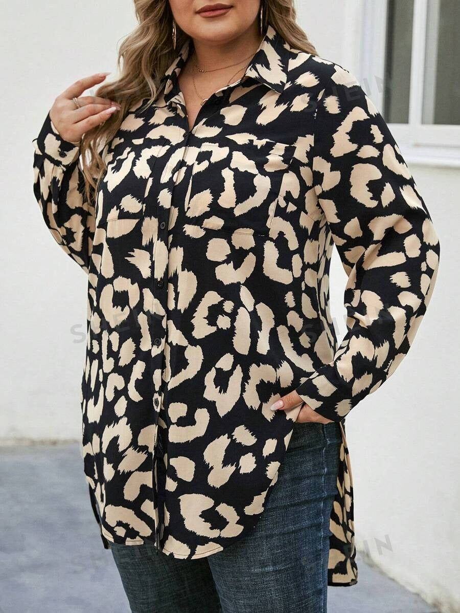 My Western Animal Prinrted Rayon Top My Western