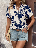 My Western Half Sleeve Floral Print Top My Western