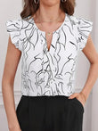 Women's Striped Regular Fit Tops My Western