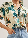 MyWestern Tropical Print Shirt My Western