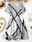 My Western Plus Geo Print Tank Dress My Western
