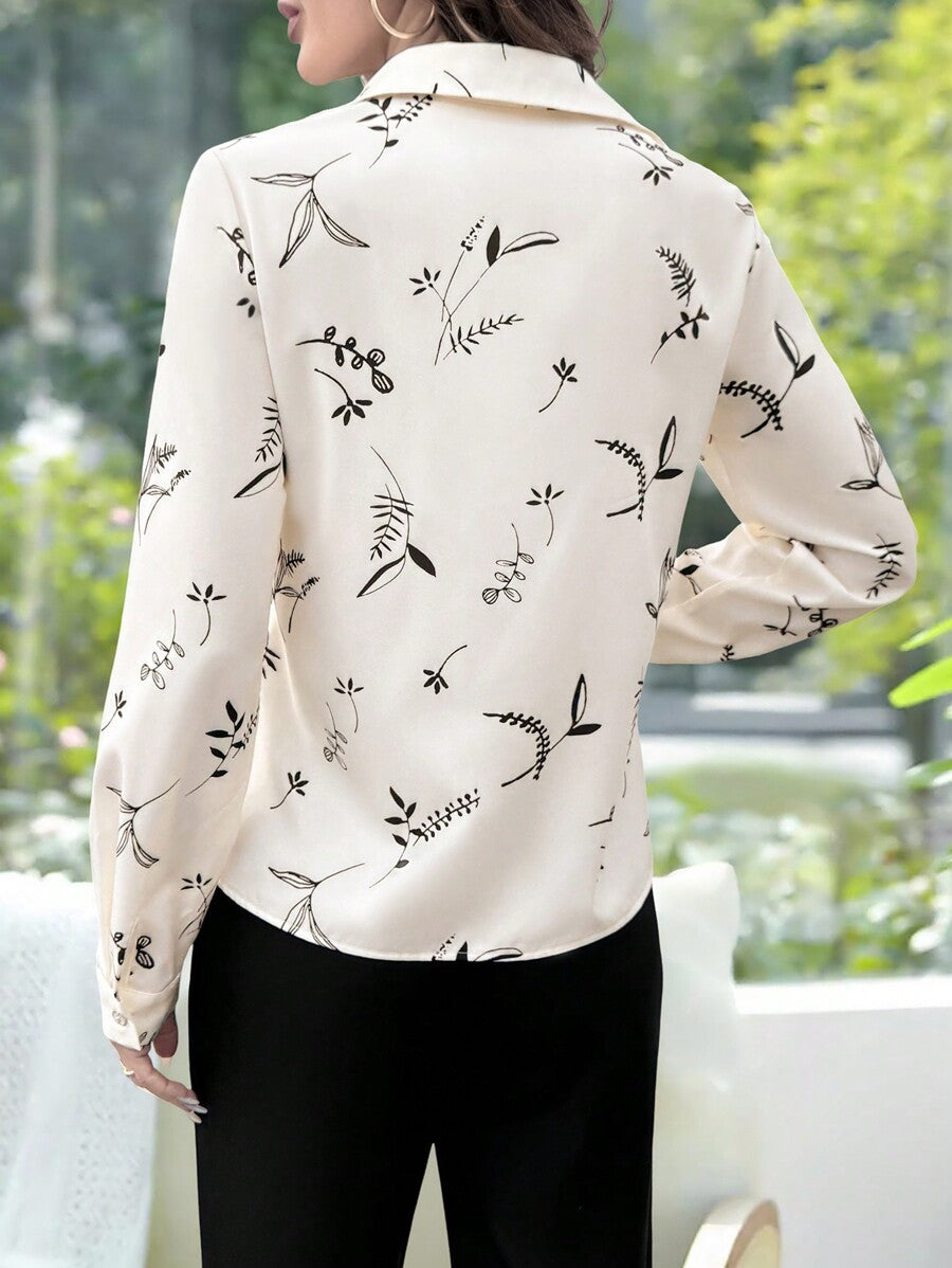 MyWestern Chic Minimalist Printed Shirt MyWestern