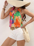 Women's Printed Rayon Shirt Top for Women My Western