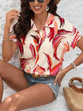 My Western Shirt for Women Stylish Western Korean Design Short Sleeves | Trendy and Comfortable Casual Wear for All Seasons My Western