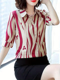 Designer Women's Printed Rayon Shirt Top My Western
