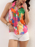 Women's Printed Rayon Shirt Top for Women My Western