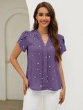 Mywestern Lavender Love Flutter Top – Sweet Hearts, Soft Style