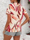 My Western Shirt for Women Stylish Western Korean Design Short Sleeves | Trendy and Comfortable Casual Wear for All Seasons My Western