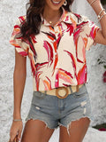 My Western Shirt for Women Stylish Western Korean Design Short Sleeves | Trendy and Comfortable Casual Wear for All Seasons My Western